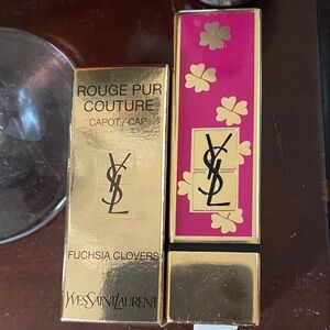 Yves Saint Laurent Rouge Pur Couture in Fuchsia and Gold